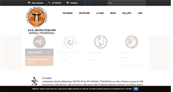 Desktop Screenshot of centrostudimarziali.it